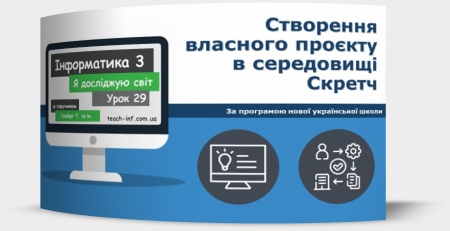 Створення власного проєкту в середовищі Скретч