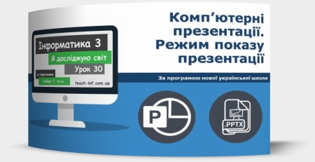 Комп’ютерні презентації. Режим показу презентації