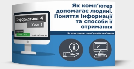 Правила безпечної поведінки в кабінеті інформатики. Як комп’ютер допомагає людині. Поняття інформації та способи її отримання