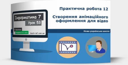 Практична робота 12. Створення анімаційного оформлення для відео