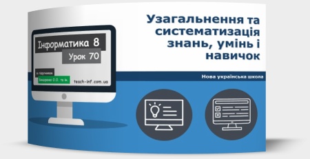 Узагальнення та систематизація знань, умінь і навичок