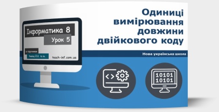 Одиниці вимірювання довжини двійкового коду