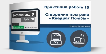 Практична робота 16. Створення програми «Квадрат Полібія»