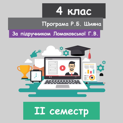 Інформатика 4 клас (НУШ). За підручником Г.В. Ломаковської. (ІI семестр) 2022 рік